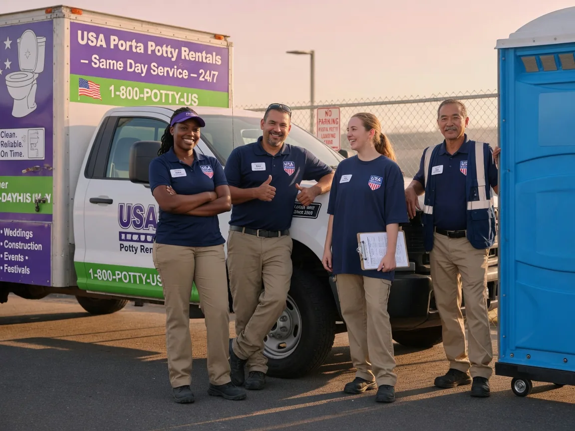 Porta Potty Rental company in Saint Paris, OH